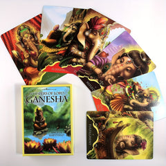 Lord Ganesha Oracle Deck Card Game Tarot Cards