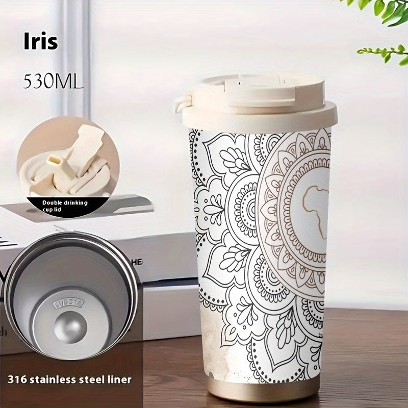 18 oz Stainless Steel Insulated Tumbler Leak Proof Travel Cup