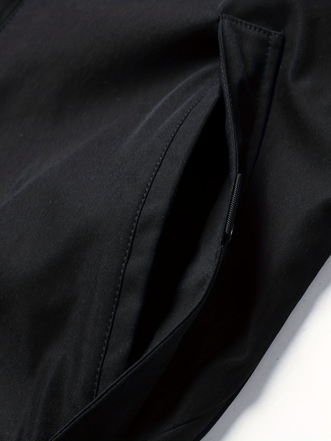 Men's Lightweight Stand Collar Windbreaker Jacket