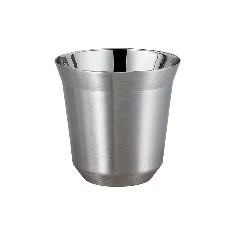 9oz Stainless Steel Double Walled Coffee Mug - Insulated & Reusable