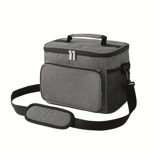 9L Outdoor Camping Lunch Bag Leak-proof Water Cooler Insulated Bag