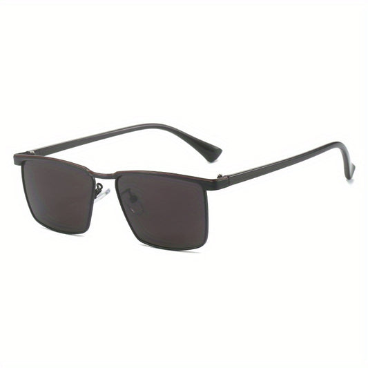 Square Sunglasses Gradient UV400 Sun Shades Metal Glasses