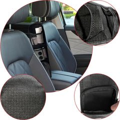 2PCS Car Seat Storage Hanging Bag Organizer Mesh Net Pocket