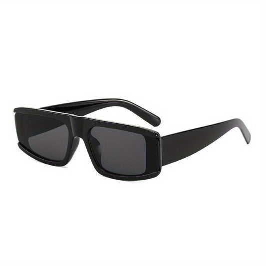 Rectangle Frame Sunglasses Gradient Lens UV400