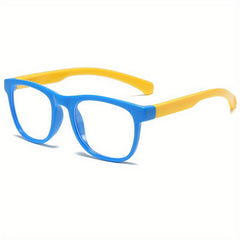 Boy's Silicone Anti Light Glasses Children's Anti UV Eye Protection Glasses