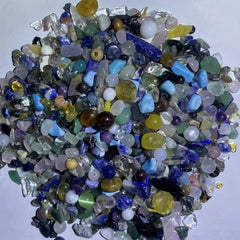 Natural Chip Stone Beads Gemstone DIY Jewelry Making Healing Crystal