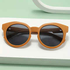 Kids Round Frame UV400 Sunglasses for Outdoor Sports