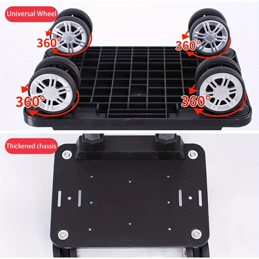 Insulated Picnic Bag with Tires - Large Capacity Oxford Fabric Cold Bag