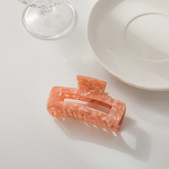 Square Geometric Hair Claw Clip Non Slip Strong Hold Grip Hair Jaw Clip