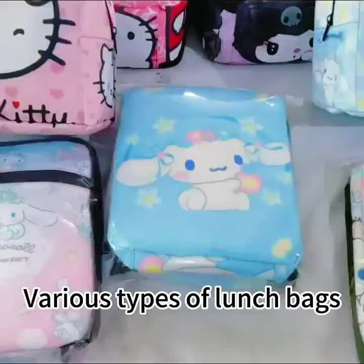 Cinnamoroll Lunch Bag Leak Proof Reusable Thermal Insulation