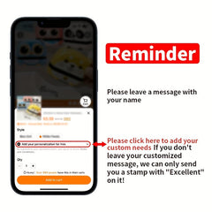 Custom Name Sticker Waterproof Office School Supplies