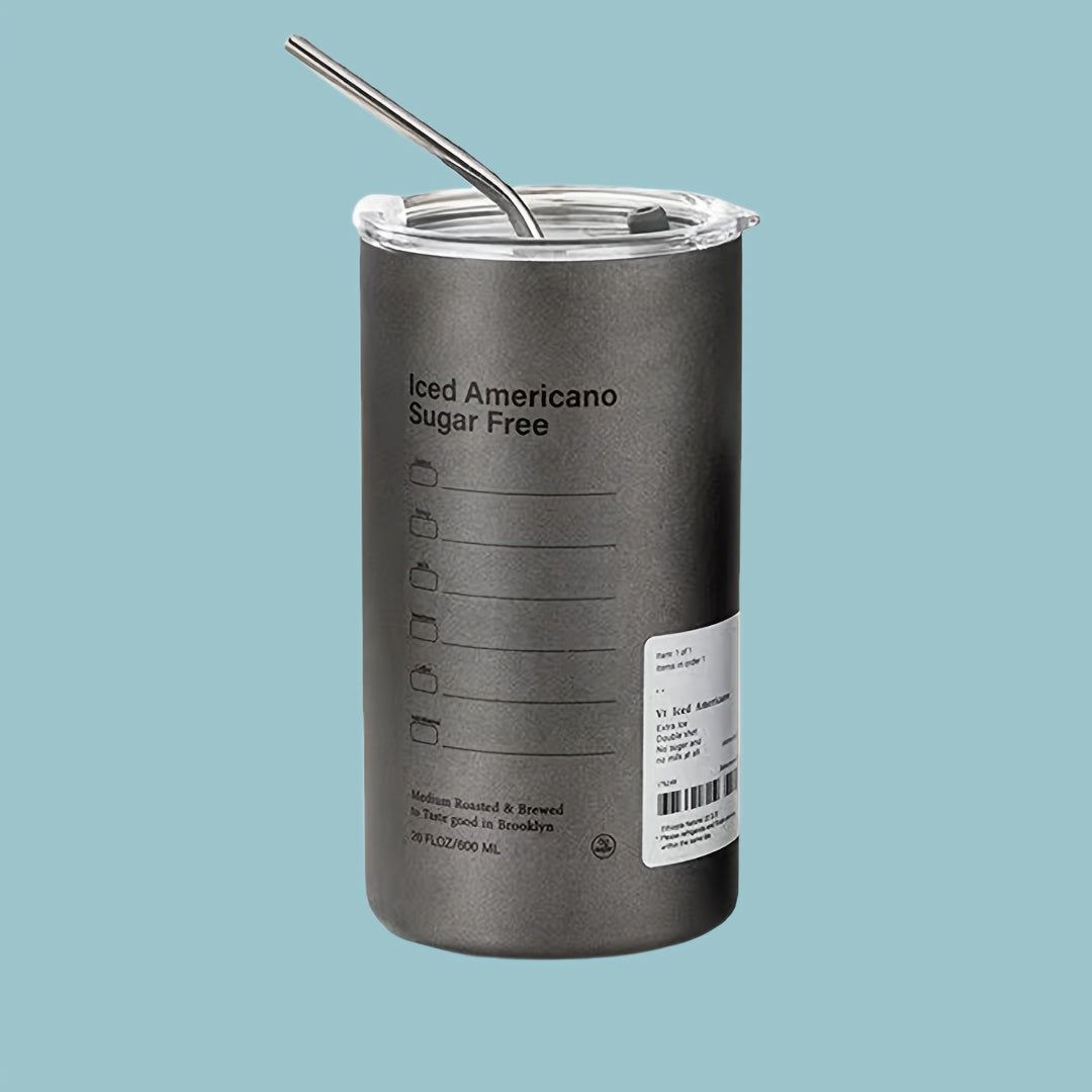 304 Stainless Steel Coffee Mug 320ml Double Wall Insulated Travel Tumbler Leakpr