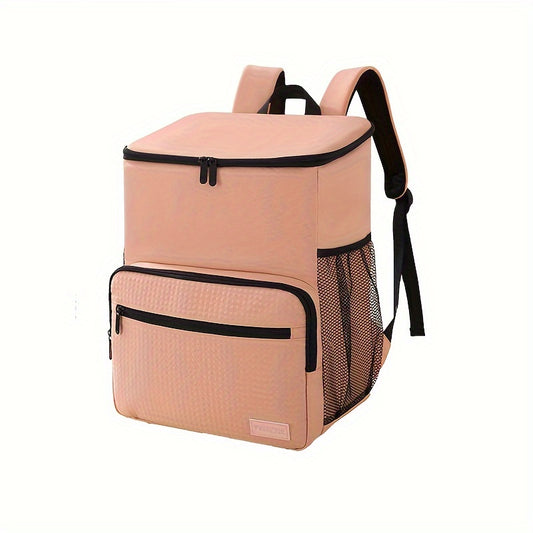 Large Insulated Cooler Backpack - Stylish & Durable Picnic Bag