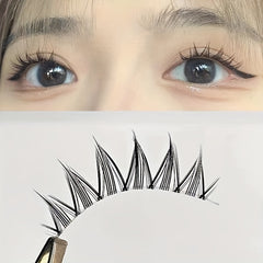 Anime Cosplay False Eyelashes 3D Wispy Japanese Style Manga Lashes