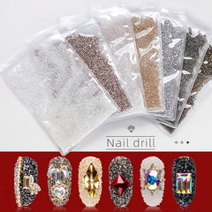 Glass Crystal Flat Back Nail Rhinestones 1440pcs