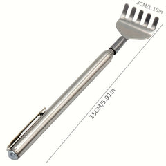 Adjustable Back Scratcher Stainless Steel Massage Claw