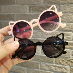 Kids Cartoon Sunglasses UV Protection Baby Girl Sunshade Glasses