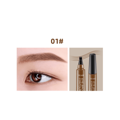 Root Clear 4 Split Eyebrow Pencil Long-lasting Waterproof Sweatproof