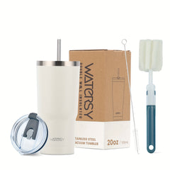 WATERSY Stainless Steel Travel Tumbler 20oz 40oz