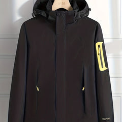 Men's Lightweight Waterproof Windbreaker Jacket Coat for Outdoors Hiking