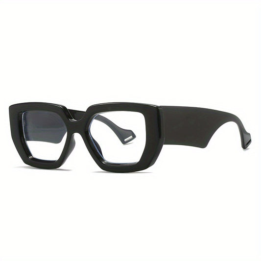 Jelly Marbling Clear Lens Glasses Cat Eye Spectacles Frame