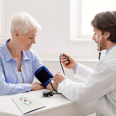 A5 Health Logbook: Blood Glucose, Pressure & Heart Rate