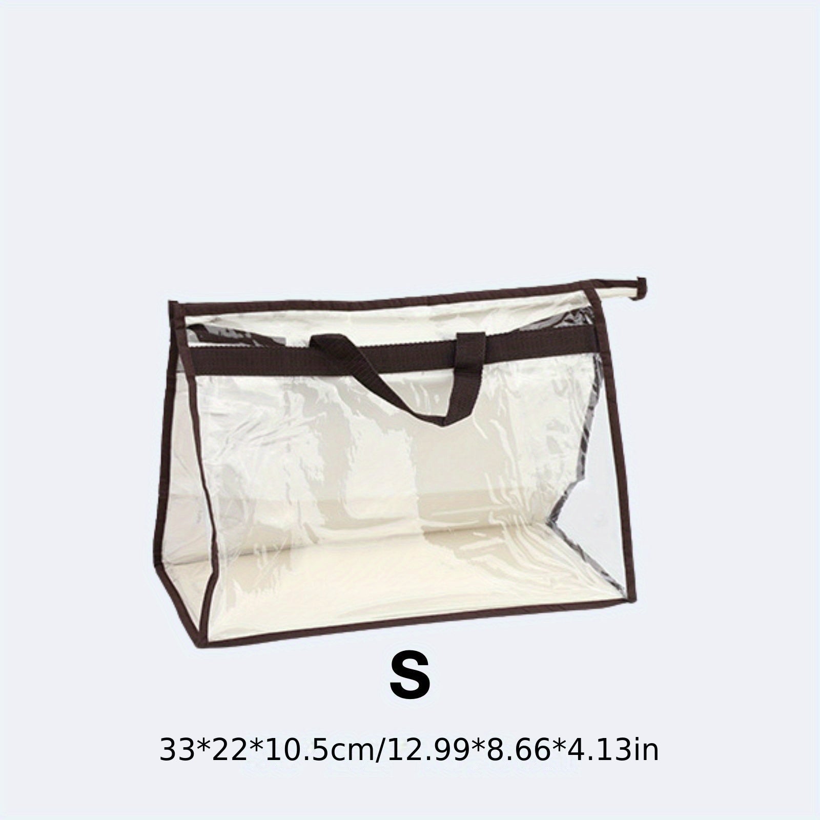 Clear Dust Bag for Handbags S M L XL Purse Storage Organizer