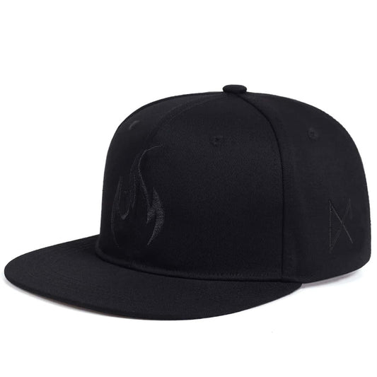 Men's Flame Baseball Cap Hip Hop Style