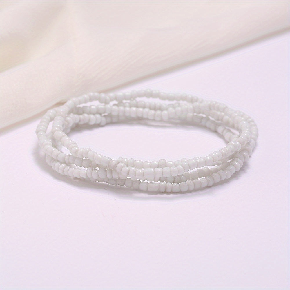 Boho Layer Waist Chain Decorative Belly Chain For Women