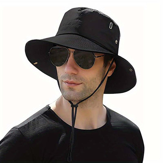 Men's Breathable Fisherman Hat Outdoor Sun Hat