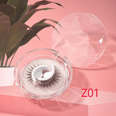 Reusable Self Adhesive Eyelashes No Glue Natural Fluffy False Eyelashes
