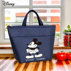 Customized Thermal Bag with Text Mini Cartoon Pattern for Work and Study