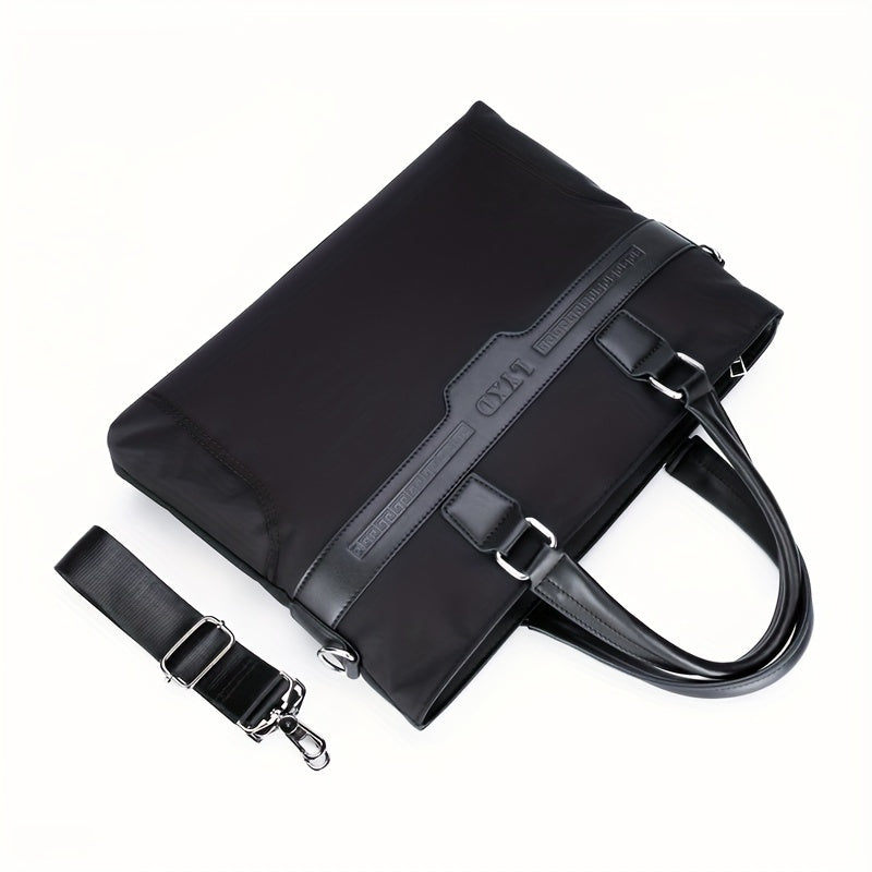 Oxford Cloth Briefcase Laptop Bag Water Resistant Father's Gift