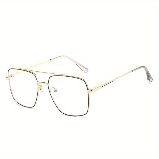 Clear Lens Glasses for Students Metal Nearsighted Spectacles