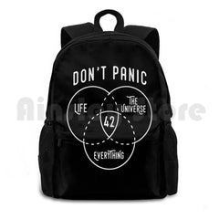 Outdoor Hiking Backpack Waterproof Camping Travel Science Fiction Galaxy