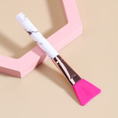 Marble Silicone Mask Brush - Facial Cleansing & Hairless Applicator