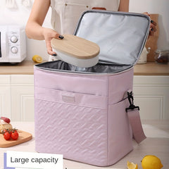 Large Capacity Insulated Picnic Cooler Bag Sports Style