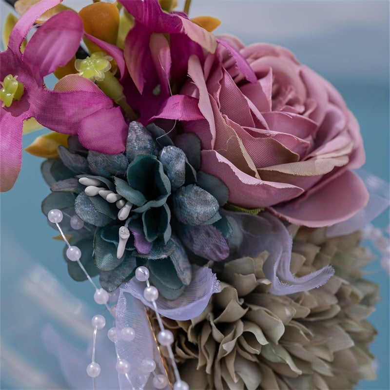 Girl Flower Wreath Headband Hair Accessories