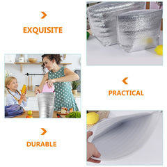 25pcs Thermal Insulated Bubble Mailers Lunch Bag for Hot and Cold Meals