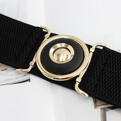 Women's Skinny Waist Belt Cover for Dress Coat