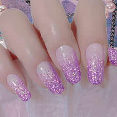 2pcs Self Adhesive Nail Wraps for UV Lamp Geometric Easy Apply & Remove