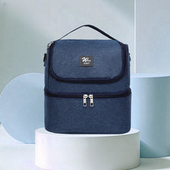 Double Layer Insulated Bag w/ Shoulder Straps