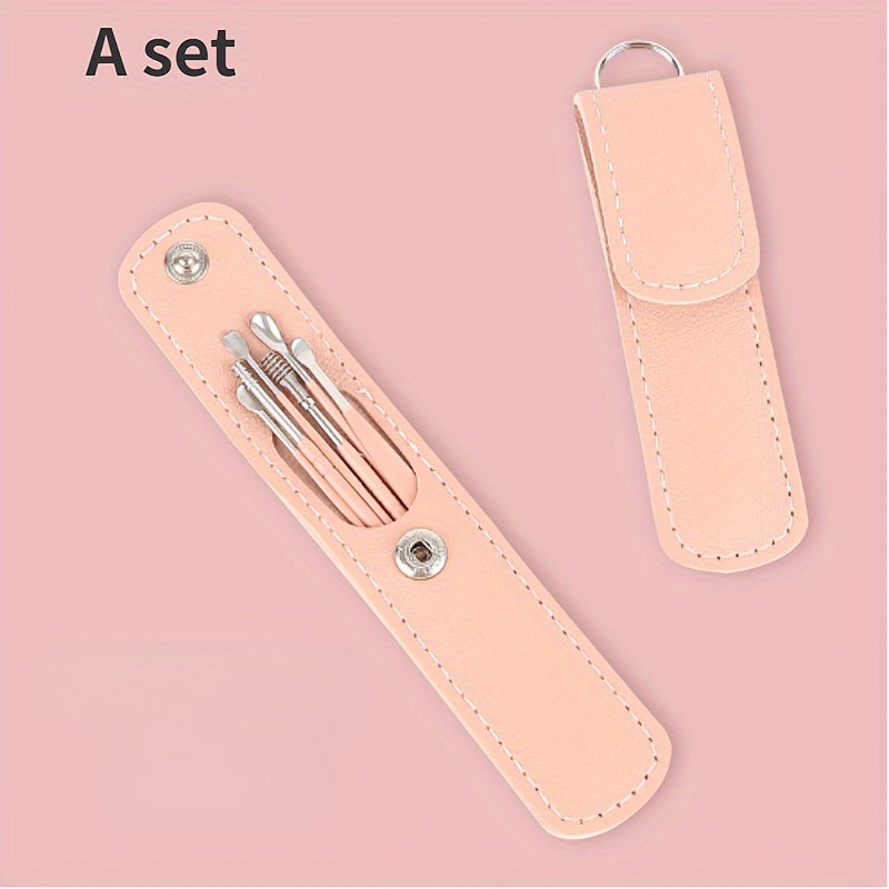 Stainless Steel Ear Pick Set Professional Ear Wax Remover 6Pcs