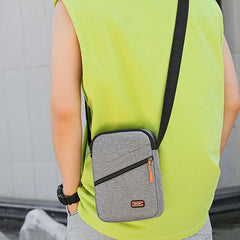 Stylish Canvas Crossbody Backpack Durable Water Resistant for Men's Daily Use