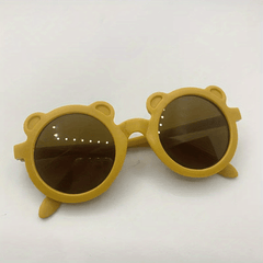 Cartoon Bear Round Sunglasses UV Protection Kids Accessories