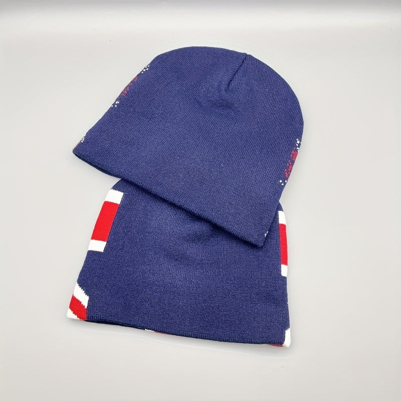 British Flag Beanie Hat Autumn Winter Street Warm Hat