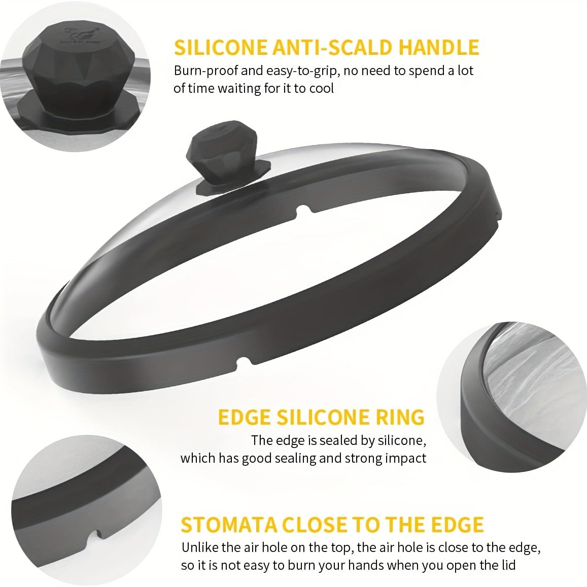 Microwave Glass Splatter Guard Lid 26 67 Cm