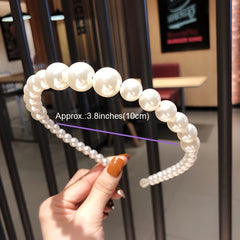 Faux Pearl Hairbands Bridal Hair Hoop Wedding Hair Accessories