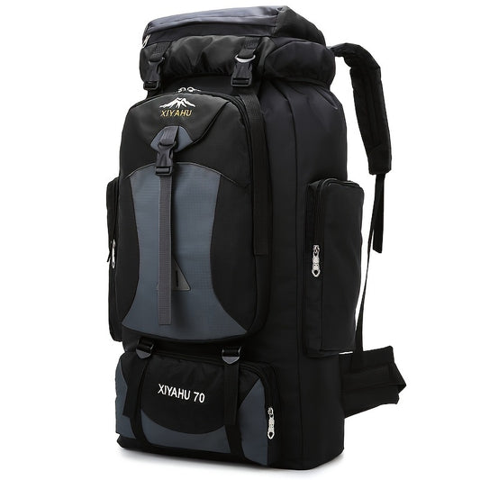 Large Capacity Hiking Backpack - Camping Outdoor Mountaineering Bag