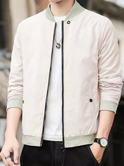 Men's Lightweight Zip Up Windbreaker Jacket